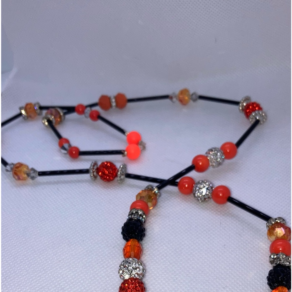 🎉 NEW 🎁 long necklaces or lanyards, bling & beautiful!